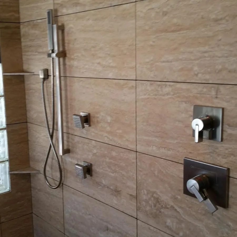 Shower fixture installation for Frozen Pipe Repair in Clive